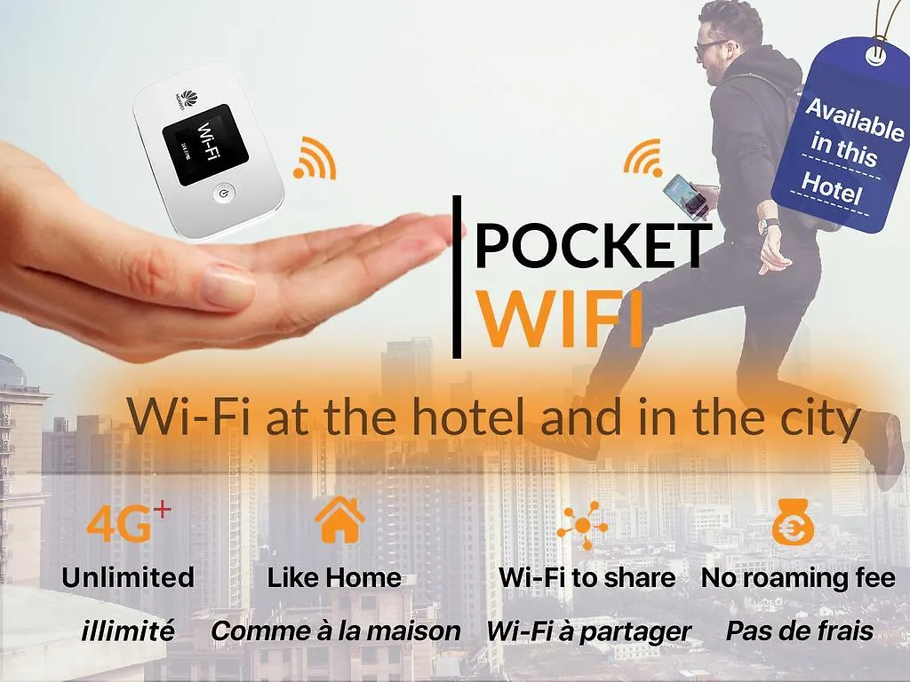 ***  Hotel Eiffel Turenne Париж Франция